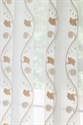 Picture of Rose and Vine Sheer Curtains - Gold