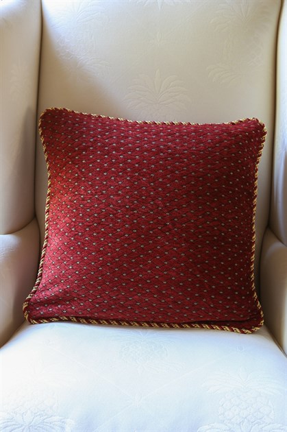 Picture of Red Salon Pillow Case