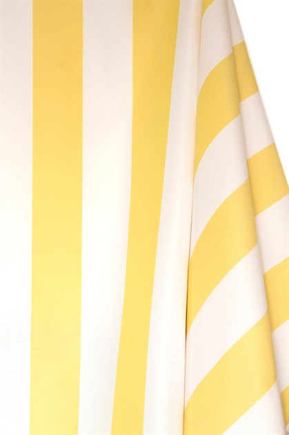 Picture of Stripe Cotton Blend - Yellow and White