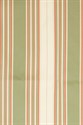 Picture of Narrow Stripe Faux Silk - Green, Coral Pink and Beige