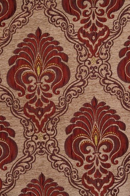 Picture of Rouge Fleur De Lis Fabric