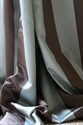 Picture of Stripe Faux Silk - Blue and Brown