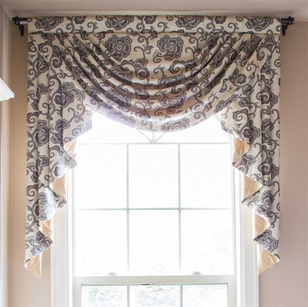 Picture of Peacock Grey Valance