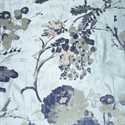 Picture of Light Blue Kimono Flowers