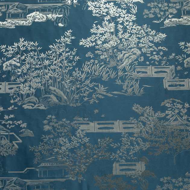 Picture of Bamboo Garden - Aegean Blue